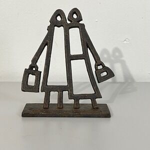 Demdaco Tim Coffey Figurine  Brown You Know How To Have Fun Cast Iron